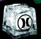 Imprintable White Light Up Ice Cubes