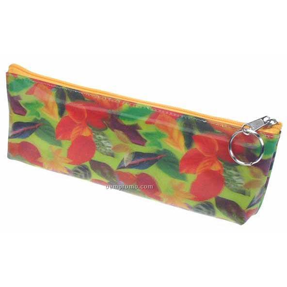 3d Lenticular Pencil Case Sobre (Leaves)