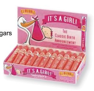 It's A Girl Bubble Gum Cigars (36 Pack)