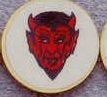 Medallion Kromafusion Team Mascot - Red Devil Insert