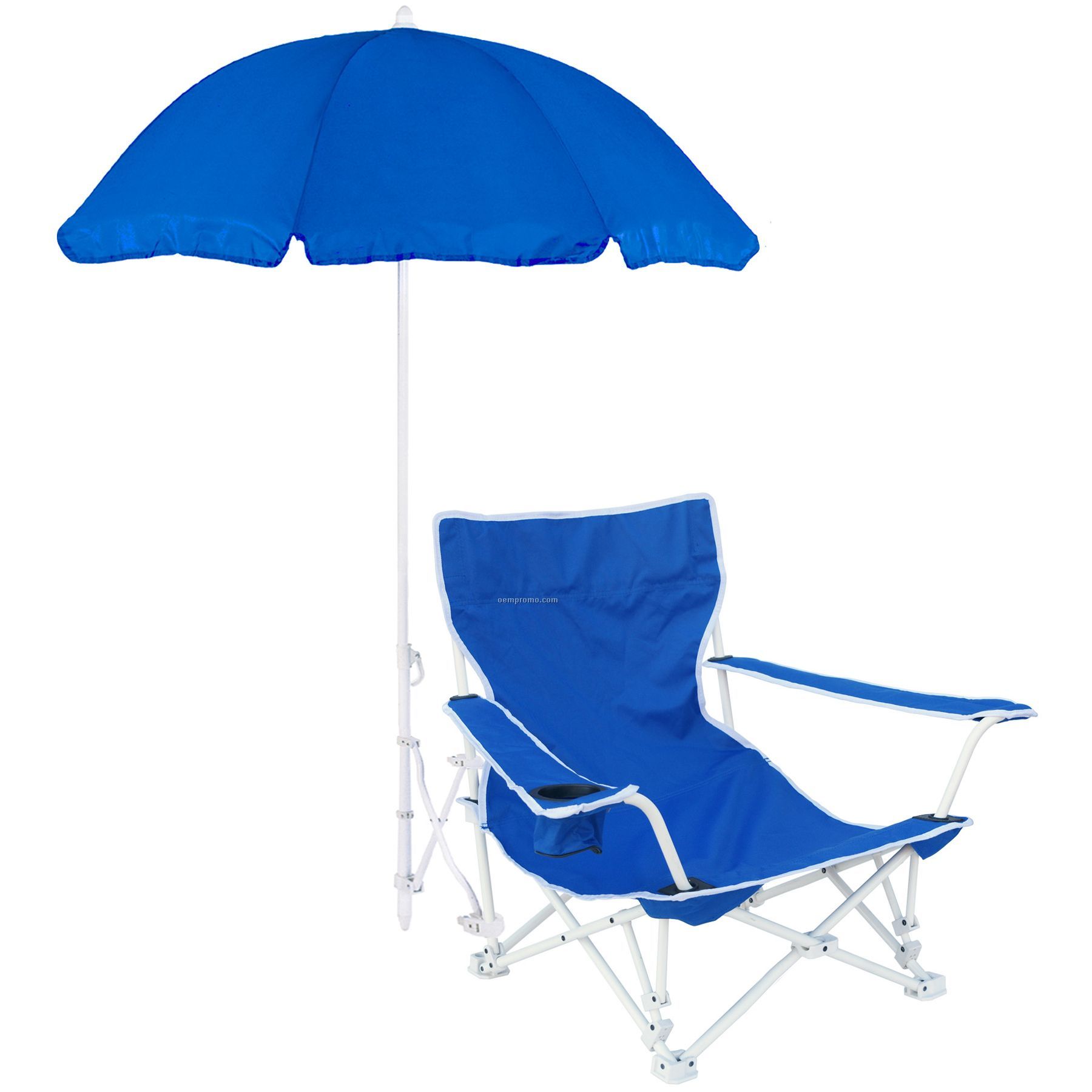 Direct Import Deluxe Beach Chair With Umbrella