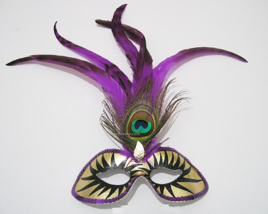Hallowmas Feather Mask