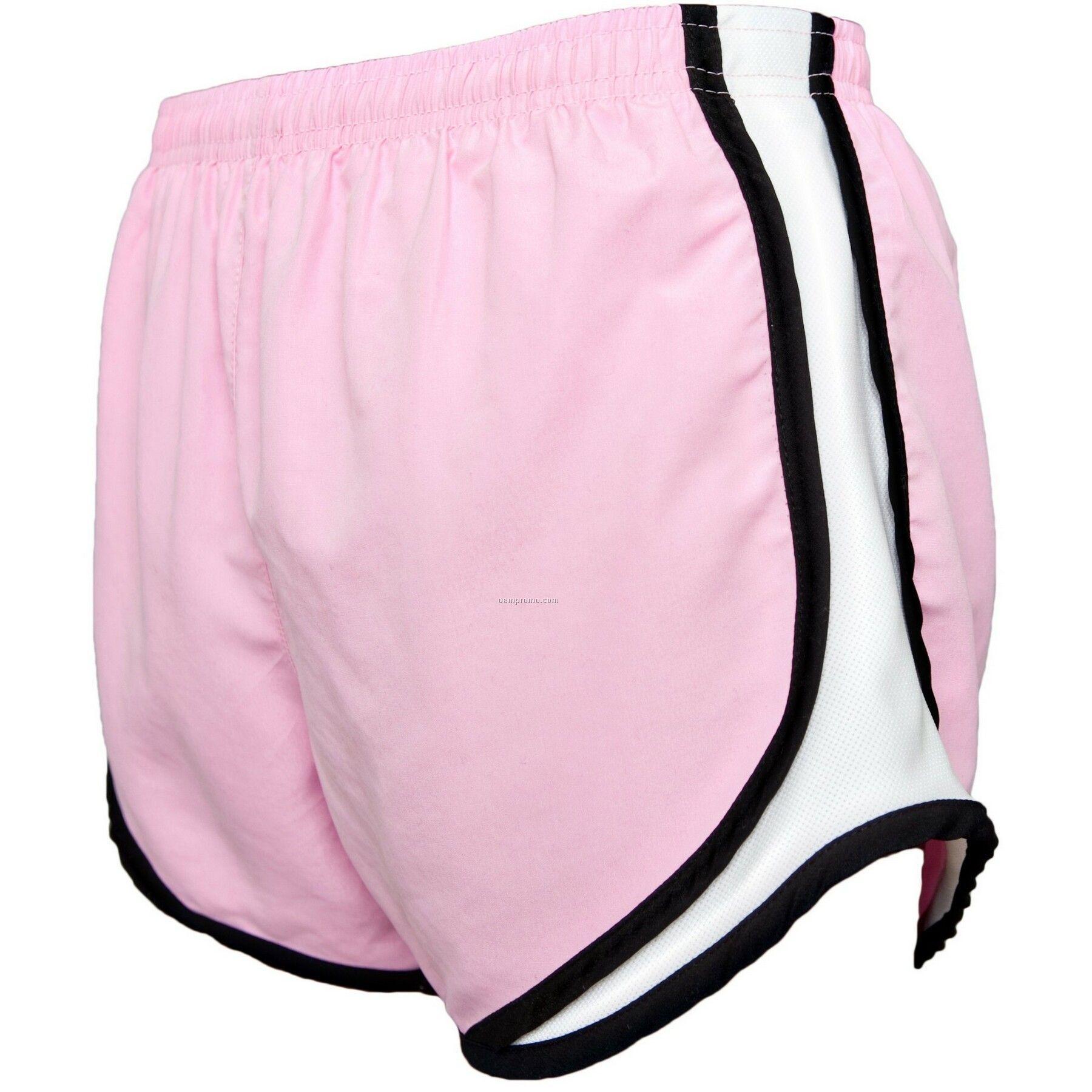 Adult Pink/Black/White Velocity Shorts