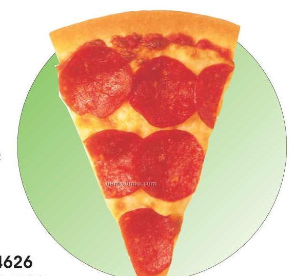 Pizza Slice Acrylic Coaster W/ Felt Back