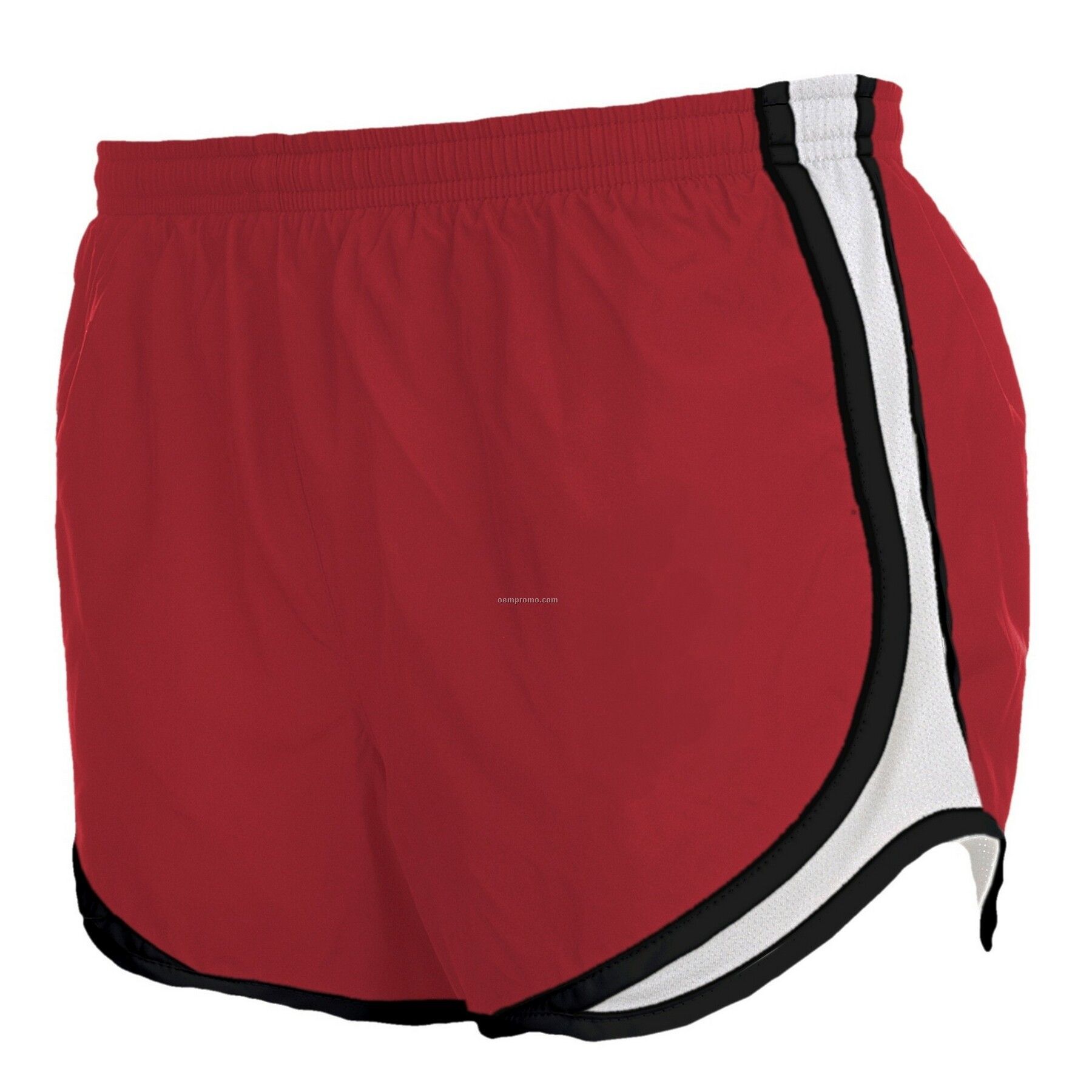 Adult Red & Black/White Velocity Shorts