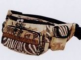 African Safari Fanny Pack With Cell Phone Pocket