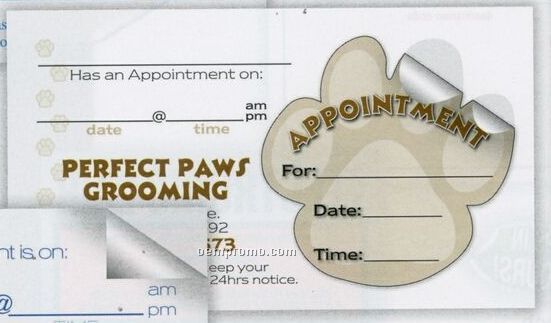 Fasturn Paw Appointment Label