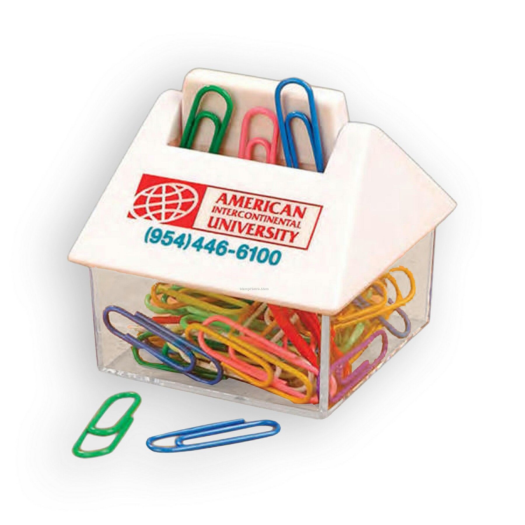 House Paper Clip Holder / Dispenser