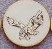 Medallion Kromafusion Team Mascot - Eagle Flying Insert