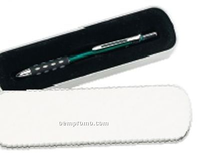 D-series Green 3-in-1 Multi Functional Pen Gift Set (1 Color Imprint)