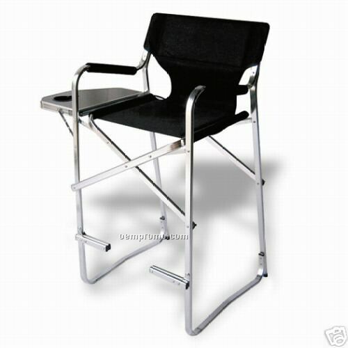 Deluxe Director Chair With Side Table & Cup Holder
