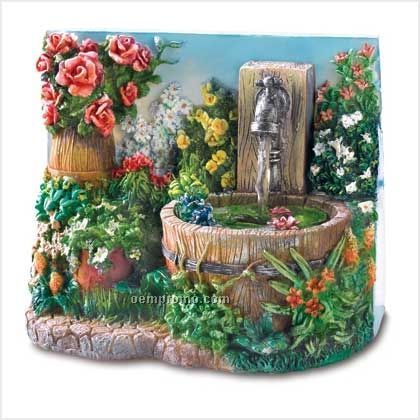 Floral Fantasy Mini Fountain