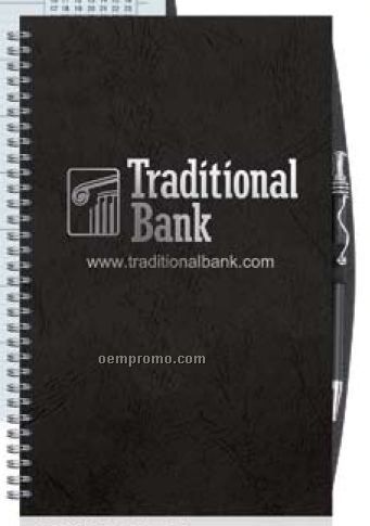 2011 Flex Weekly Planner With Pen Pen Safe Back Cover