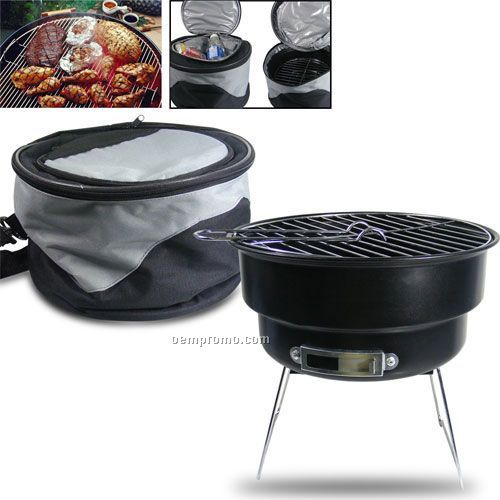 Factory Direct 2-in-1 Cooler/Bbq Grill Combo
