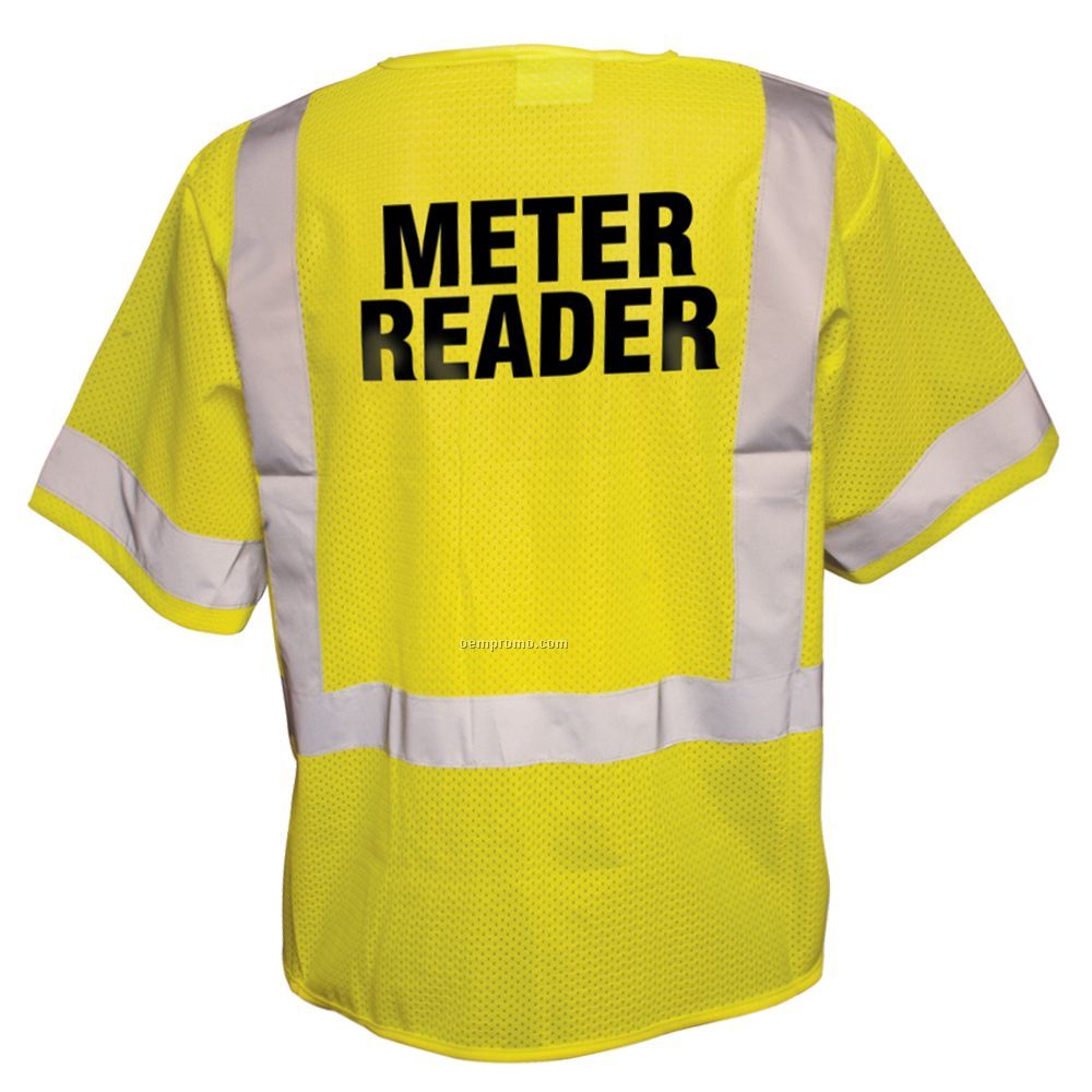 High Visibility Mesh Vest With Short Sleeves