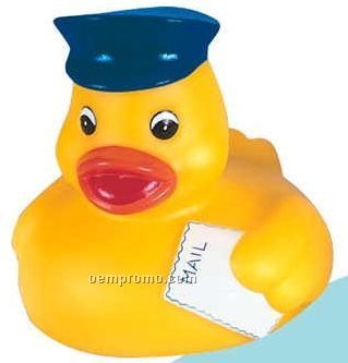 Rubber Mailman Duck