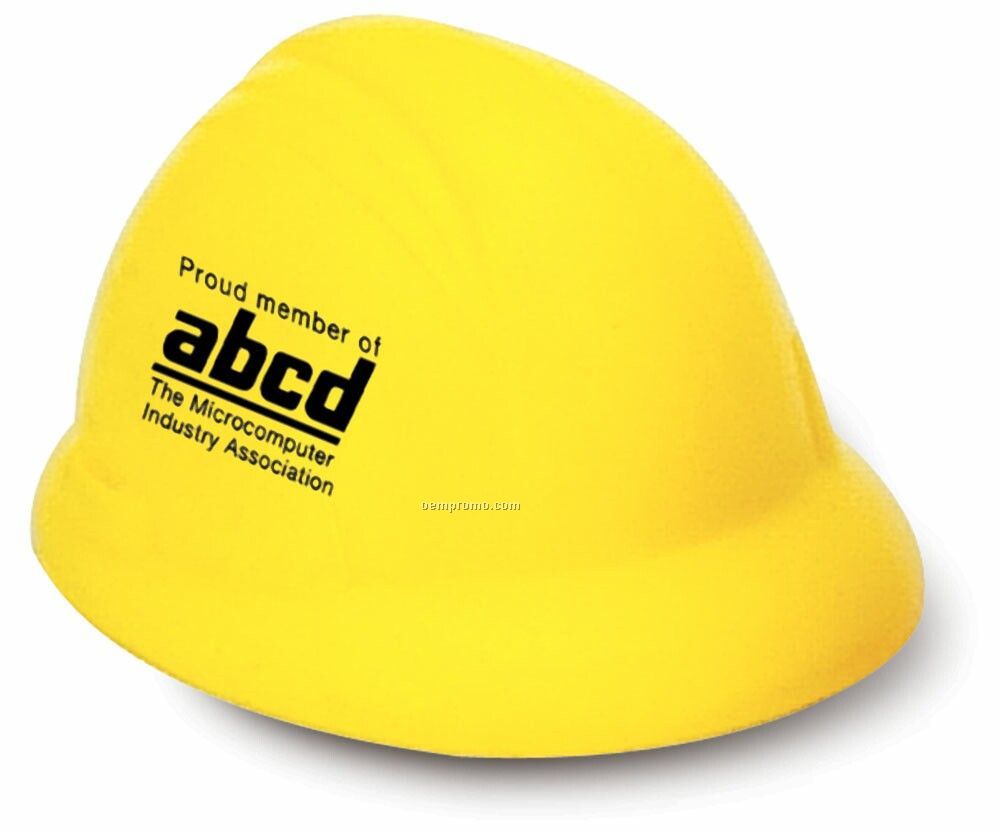 Hard Hat Squeeze Toy