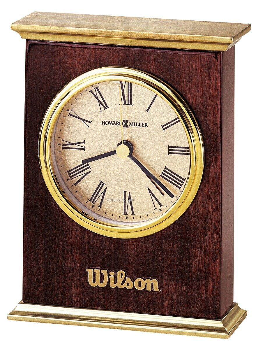 Howard Miller Laurel Carriage Alarm Clock (Blank)
