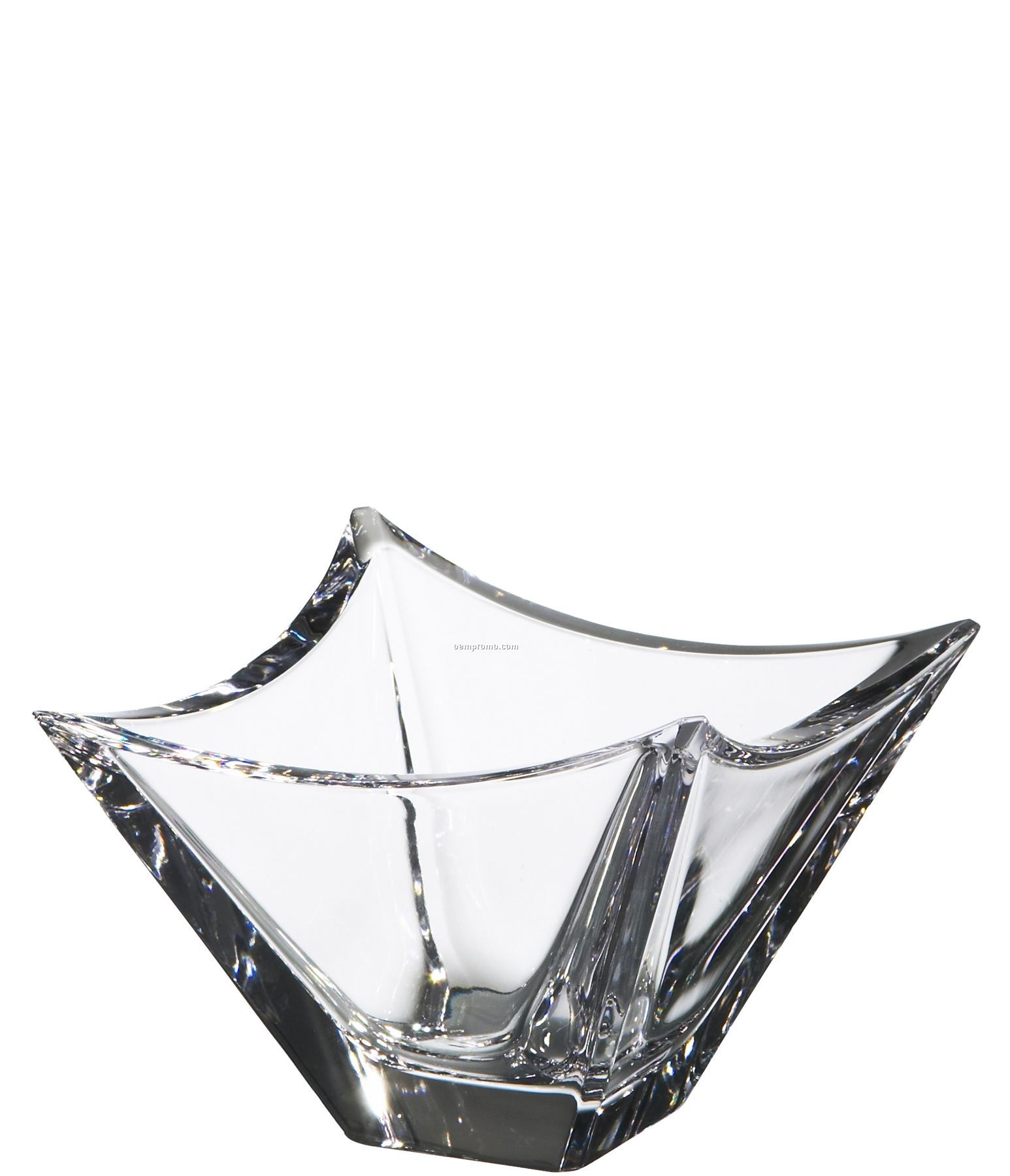 Polaris Crystal Bowl By Martti Rytkonen (5 3/8"X7 1/2")
