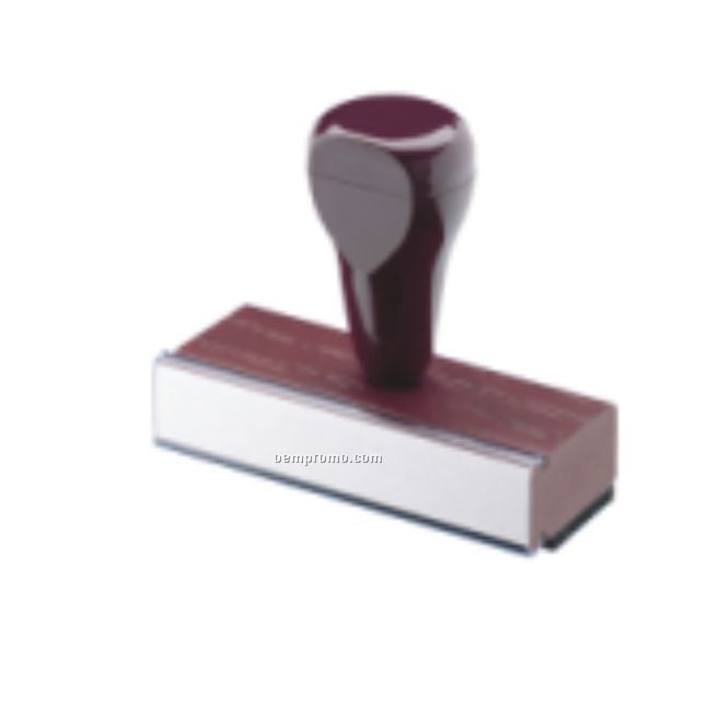 Signature Traditional Rubber Stamp