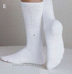 Gildan Adult White Tube Socks