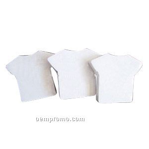 T-shirt Shape Compressed Cotton Wash Cloth