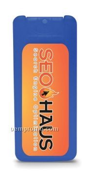 0.4 Oz. Mini Credit Card Antibacterial Hand Sanitizer Spray