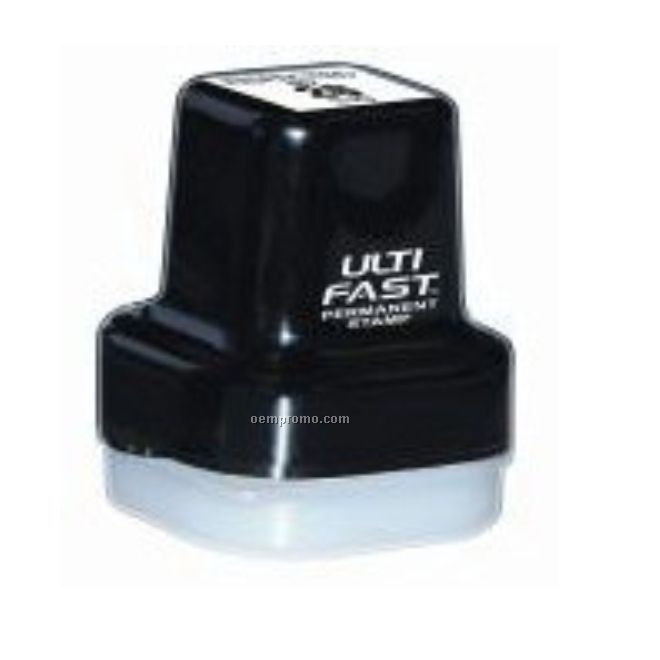 Ultifast Self-inking Rubber Stamp - 0.75"X0.75" Imprint Area