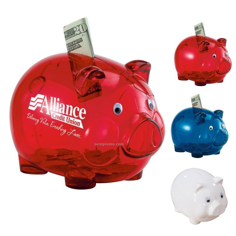 Translucent Piggy Bank