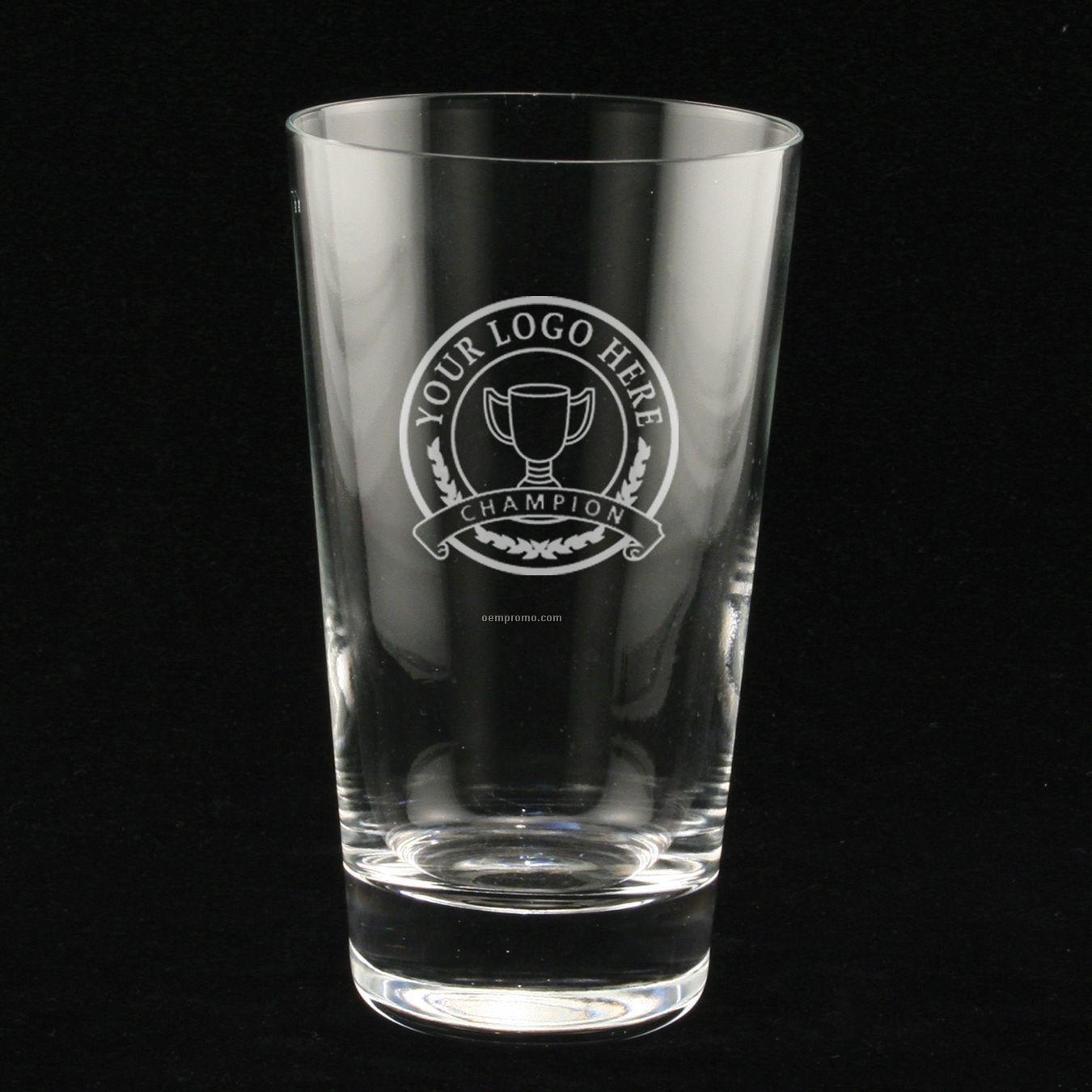 15 Oz. Estate Hiball Glass (Set Of 4 - Deep Etch)