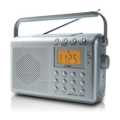 Coby Cx789 Digital AM/FM/Noaa Radio With Dual Alarms