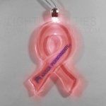 Ribbon Light Up Pendant Necklace W/ Red LED