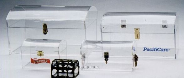 Lucite Chests - Two-tone