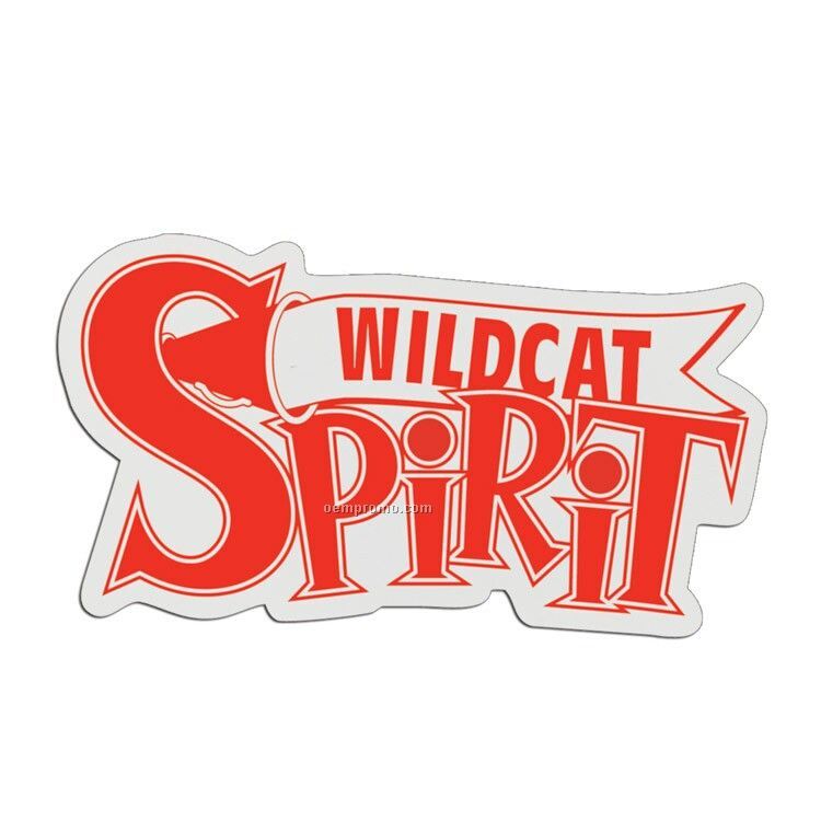 Spirit Lightweight Plastic Sports Badge (3 1/2