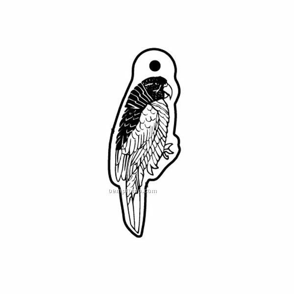 Stock Shape Collection Parrot Key Tag