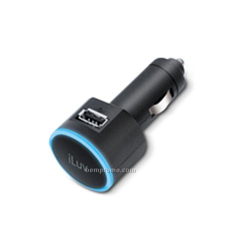 Iluv - Power Adapters & Combo Packs - 1.2a - 2a USB Car Charger For Ipad