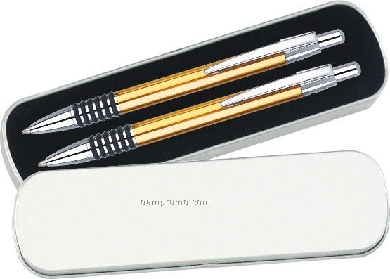 Saturn Series Pen Set ( Gold )