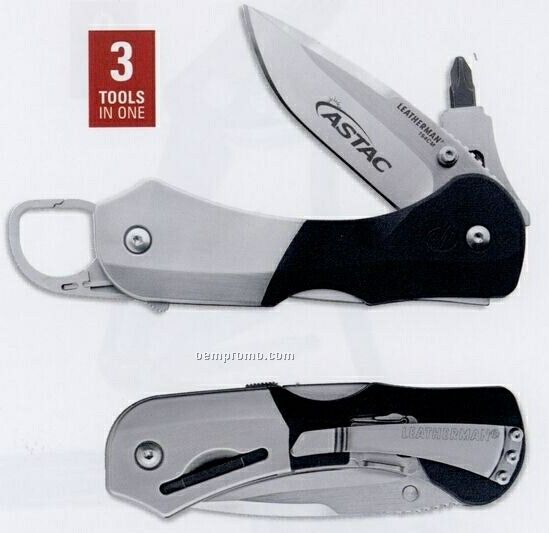 Expanse E55b Straight Blade 4.5" Pocket Knife W/ Nylon Handle & 3 Tools