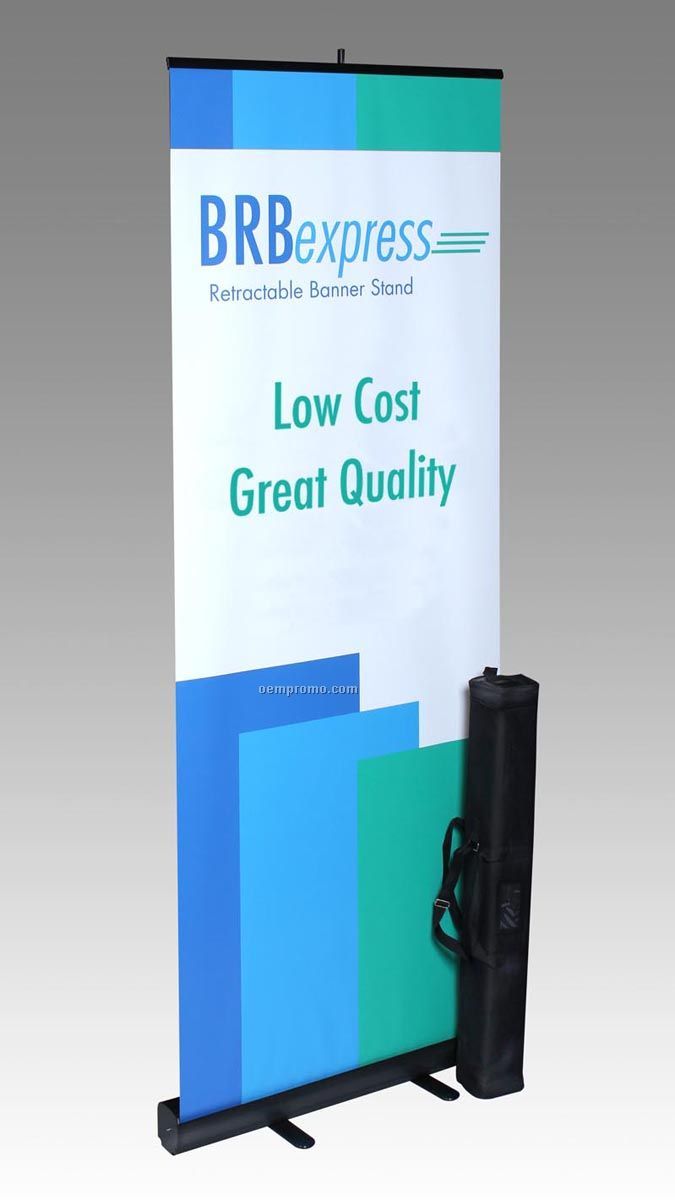 Brb Express Retractable Rush Banner Stand