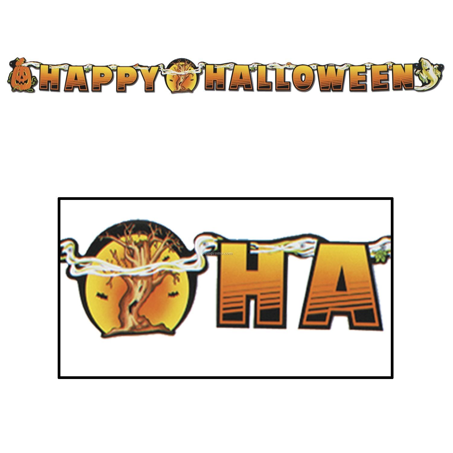 Happy Halloween Streamers