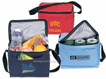 Lead Free Standard Cooler Bag - 6 Cans