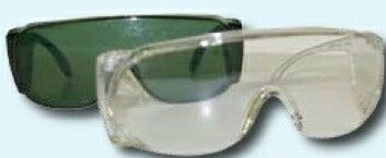 Wrap-around Clear Safety Glasses