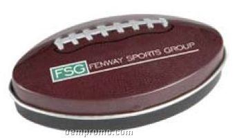 Football Tin With Sugar Peppermint Candy