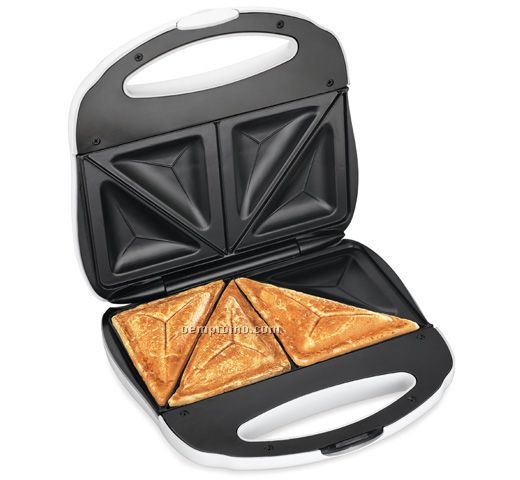 Hamilton Beach Sandwich Maker, 4 Sealed Sandwich Pockets