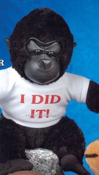 Q-tee Collection Stuffed Gorilla