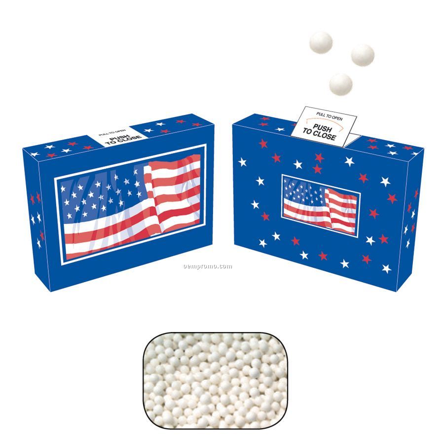 Stock Mint Box With Patriotic