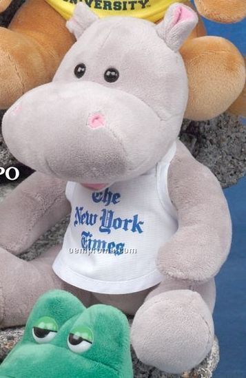 Q-tee Collection Stuffed Hippo