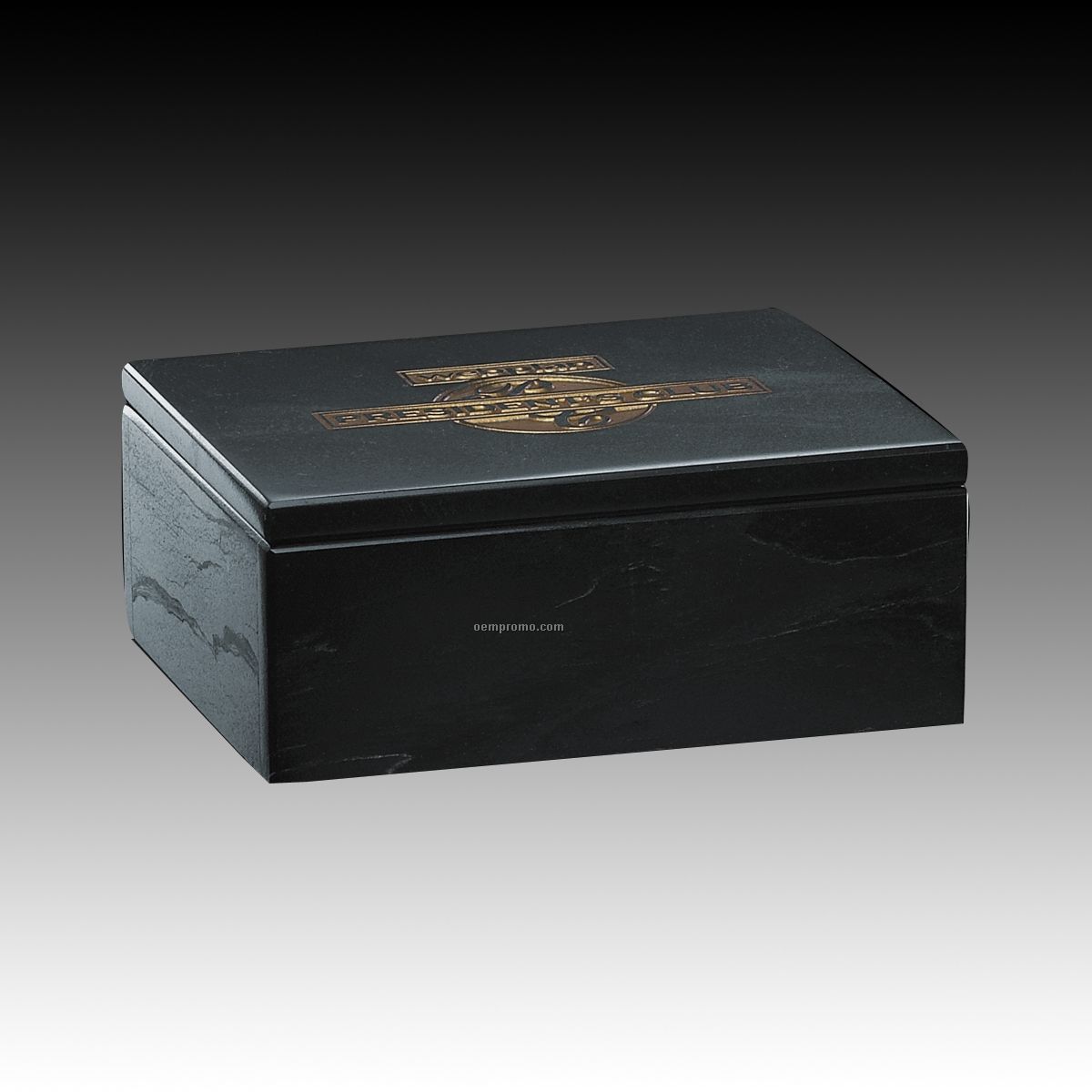 Rectangle Genuine Black Marble Box