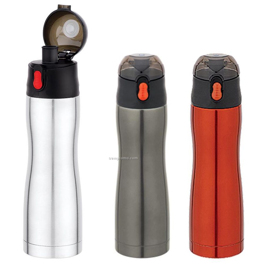 16 Oz. Double Wall Stainless Steel Water Bottle