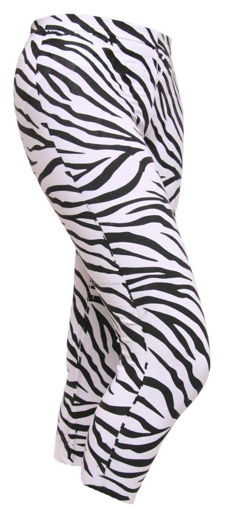 Adult Zebra Print Love 'em Leggings